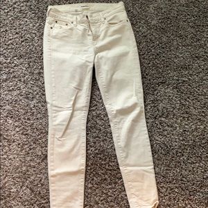 Taylor Stitch slim cut off white denim